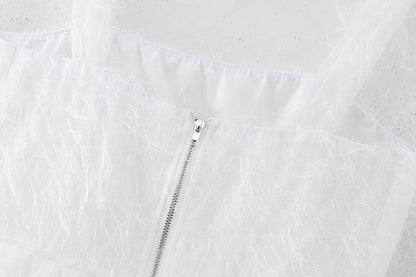 Women’s Textured A-Line Midi Dress